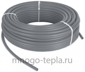 Труба из сшитого полиэтилена PE-Xb/EVOH диаметр 16 (2.2) TIM TPEX 1622-200 Flex с кислородным барьером мягкая, бухта 200 метров, серая - №1