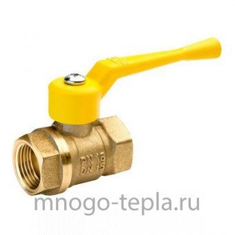 Кран шаровой газовый БАЗ 11б27п ГГ рычаг 40 (А10) - №1