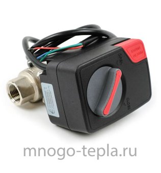 Кран от протечек воды 1" ВН/ВН Zeissler ZSv.1300.1106, с электроприводом 220В - №1