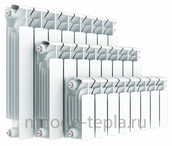 Биметаллический радиатор Rifar Base 200, 13 секций - №1