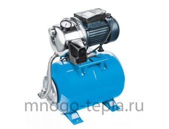 Насосная станция для дачи Unipump AUTO JS 80-50, напор до 38 метров, расход до 45 л/мин, всасывание до 8 метров, гидроаккумулятор 50 литров, поверхностная - №1