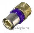 Пресс - штуцер 26 х 1" НР TIM F-S2604M - №2
