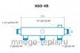 Коллектор распределительный для котельной RISPA К 60-4В - №4
