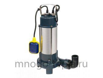 Фекальный насос для дома UNIPUMP FEKACUT V1100DF, для тяжелых условий (перекачка до 16.2 м³/час, напор до 10 метров) - №1