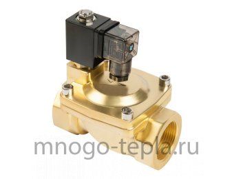Электромагнитный клапан для воды UNIPUMP BOX-20 3/4", нормально открытый, 220В - №1