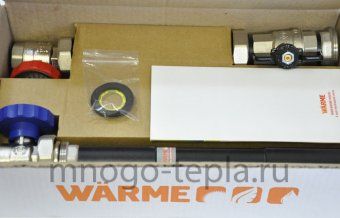 Группа быстрого монтажа Warme MASKE 40.1 с прямым контуром 1" (без насоса) - №1