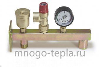 Группа безопасности котла на стену TIM JH1021-3 (3 бар) с возможностью установки расширительного бака - №1