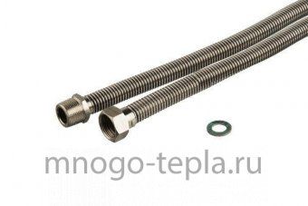Сильфонная подводка для газа TiM 1/2 г/ш 150 см - №1